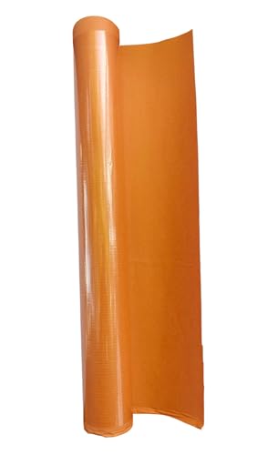 Image of VTL Orange Notebook Cover Roll for School & Office Books, Waterproof Laminated Book Protection Cover, 15 Inch x 10 Meters Each Roll, Pack of 2 inch