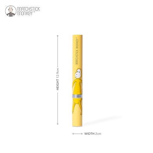 Matchstick Monkey Baby Electric Sonic Toothbrush, Antimicrobial Protection, Suitable from 3 Months, Orange - Image 2