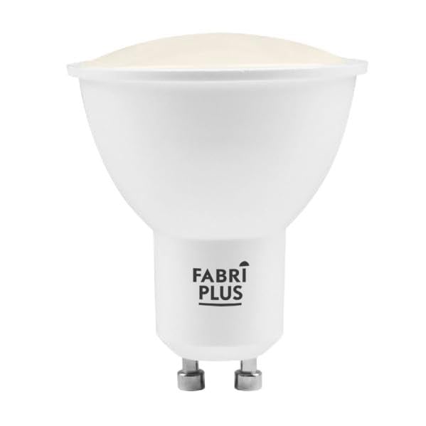 Zarivy Bombilla GU10 Dicroica 8W 4000K Fabriplus Dimmable. Con un brillo de 760 lúmenes, sus dimensiones son 5,8x4,9x4,9 cm. Ideal para crear ambientes acogedores y personalizados.