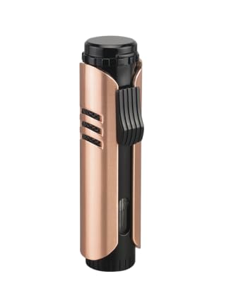 Vector Maxtech Single Flame Torch Lighter (Rose Gold Satin)