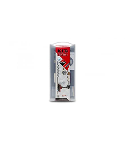 RUBI | Kits Trépans Easy Grès Ø 6,5 et 10 mm | Perforations de Diamètres Différents, Dans tout Type de Carreau Céramique | Permet la Réalisation de Perçage Vertical et Horizontal