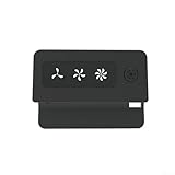 Einstellbarer Lüfter für Nintendo Switch 2, 3-stufige Geschwindigkeitsregelung mit Tastenanzeige, effiziente Wärmeableitung für Spielekonsole