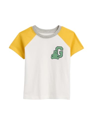 Image of Gap Baby Boys' Short Sleeve Raglan Logo Tee