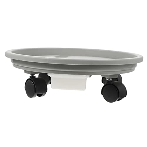 Parliky Bacs à Plantes à roulettes pour Pots Plateau Mobile avec Réservoir Eau Support De Jardinière pour Plantes Intérieures