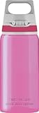SIGG - Trinkflasche Kinder - Viva One Berry - Für Kohlensäurehaltige Getränke Geeignet - Auslaufsicher - Spülmaschinenfest - BPA-frei - Sport & Schule - Pink - 0,5L