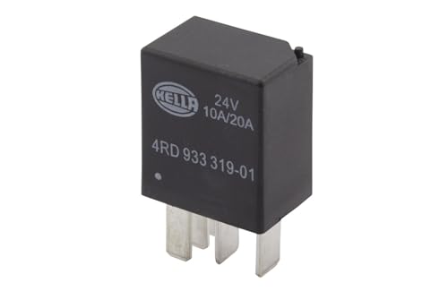 HELLA 4RD 933 319-011 Relay, main current - 24V - 5-pin connector - Changeover Contact