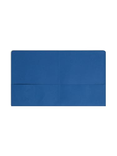 Smead Two-Pocket Folders, 50-Pack, Letter Size, Assorted Colours, Textured Stock, Business Card Slot, for School, Business Presentations and Home Office Document Organization image 4