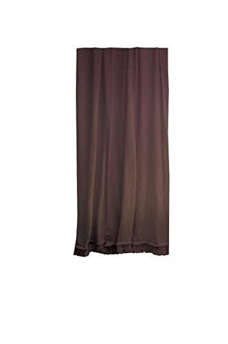 MOREL Rideau de Porte moustiquaire en Toile Camel 140 x 225 cm