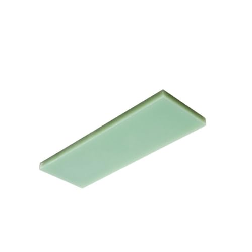 Plaque fibre de verre époxy verte aqua 0.8x200x250mm pour sièges et modélisme
