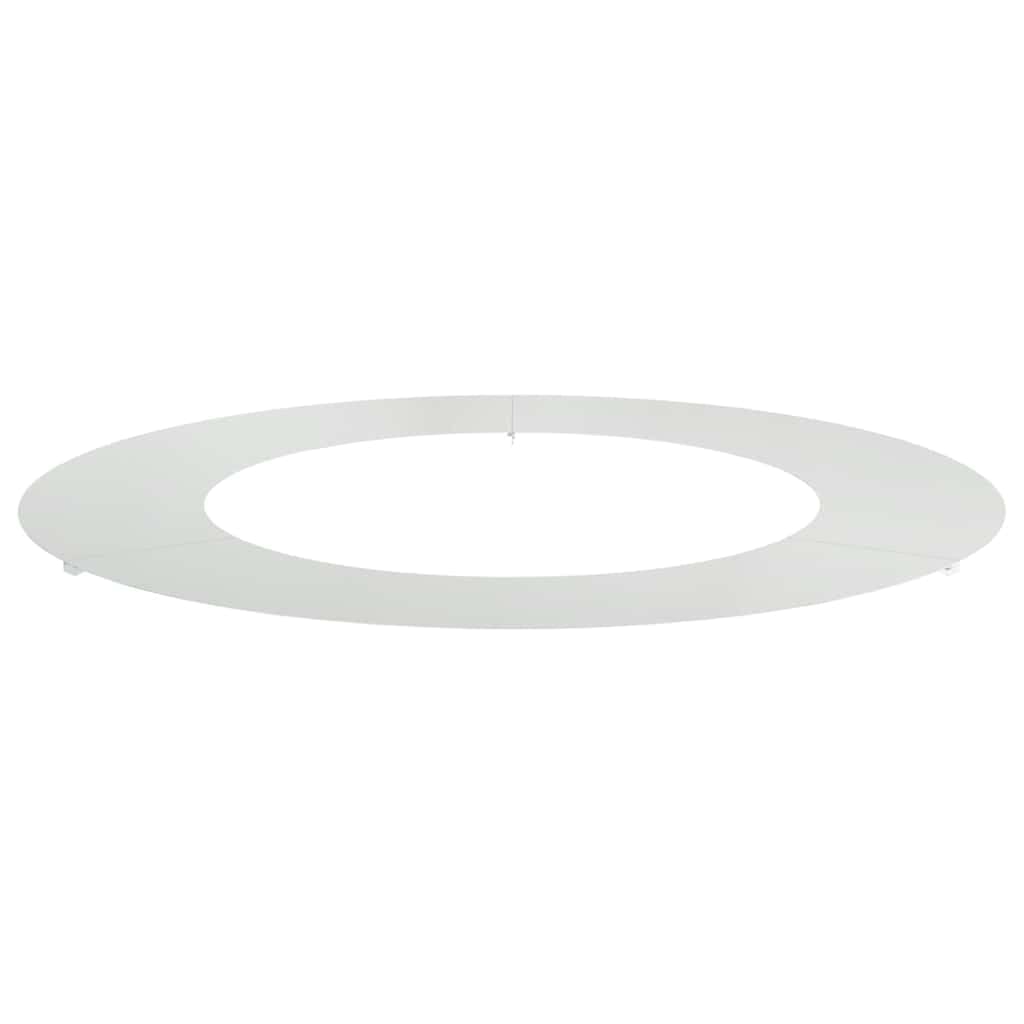 Anillo para árbol de 80 a 80 cm, acero galvanizado, protección UV, para balcón, jardín, terraza, interior y exterior