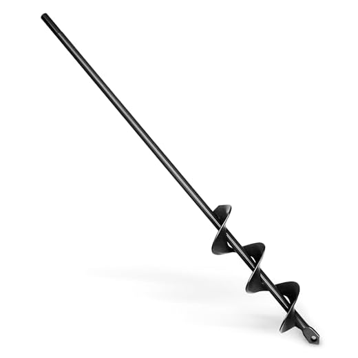 SYITCUN 1.6" x 16.5" Solid Auger