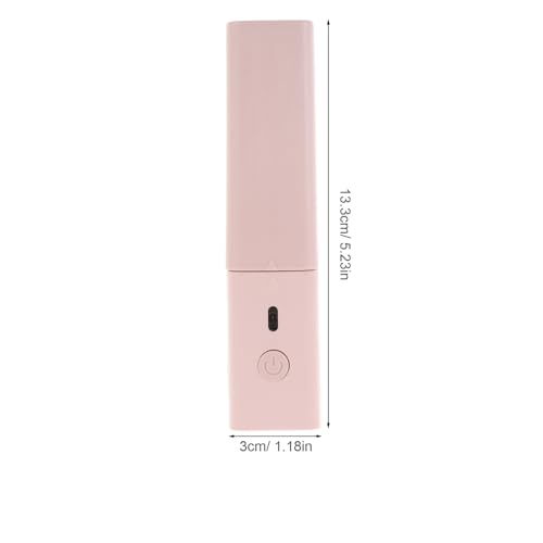 minkissy Mini Alisador De Cabelo Para Viagens - Alisador De Cabelo De 5 23 Polegadas Mini Alisador D