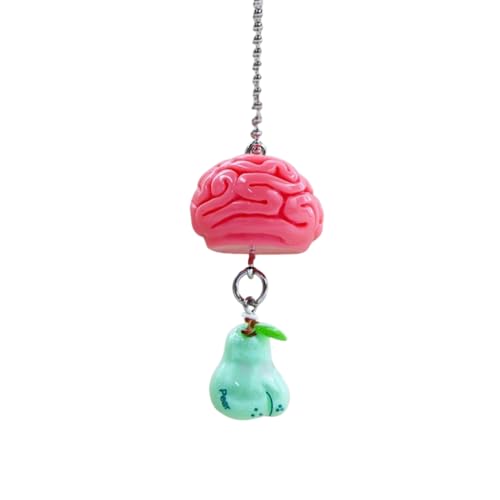 Exquisite Simulation Brain Keychain Fashion Keyring for Women and Men