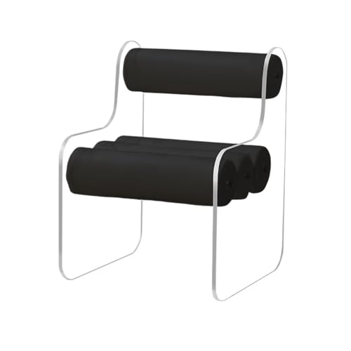 Taburete moderno de acrílico para crear el rincón de tocador ideal en tu dormitorio 2