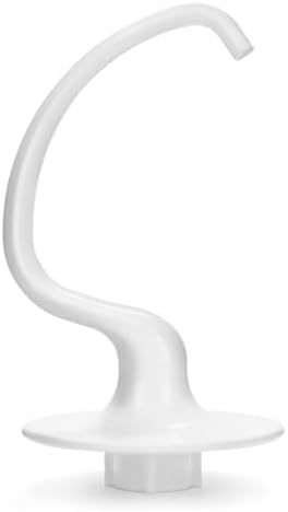 KitchenAid K5ADH Coated C-Dough Hook for 4.5/5-Qt Bowl-Lift Mixers, White image 4