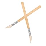 Bruñidor de ágata para alisar: consiga resultados de corte precisos y suaves con las hojas meticulosamente pulidas, bruñidor de joyas de ágata