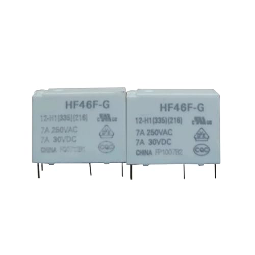 Relay HF46F-G-12-H1 7A componente electrónico conmutador de 12V DC
