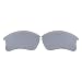 Polarized Replacement Sunglasses Lenses for Oakley Flak Jacket XLJ with UV Protection(Titanium)