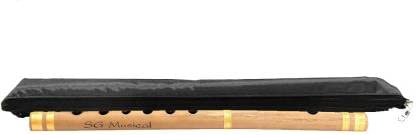 SG MusicalSG Musical Flute with Cover SGM-GT Classical A Scale Bamboo Bansuri With Carry Bag Bamboo Bansuri