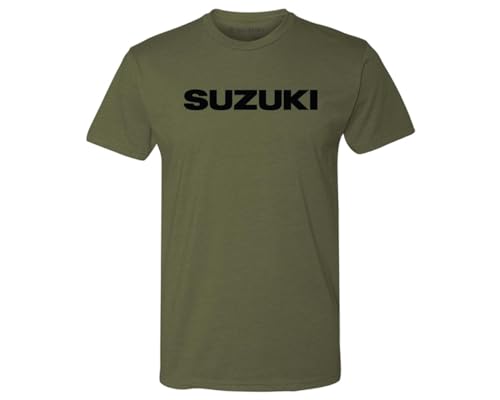 SUZUKI Logo T-Shirt Miltary Green Small