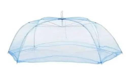 Ephemeral Umbrella Style Full Cover Up For 0 To 3 Year Baby Mosquito Net For Baby_New Born_Infants (Random.Color. Without Print),Multicolor-image-17