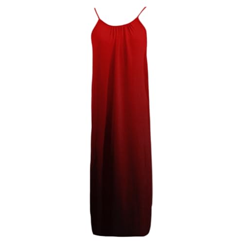 Image of HTHLVMD Backless Cami Dress Summer Dresses for Women 2026 Spaghetti Strap Dresses Womens Solid Color Backless Cami Dress