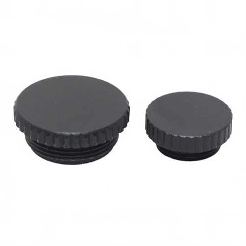 DSLRKIT Metal 10-Pin Remote + Flash PC Sync Terminal Cap Cover Set for Nikon D200 D1 D1h D1x D2 D2H D2Hs D2X F5 F100 F90 F90x N90 N90x, Fuji S3 S5 Pro