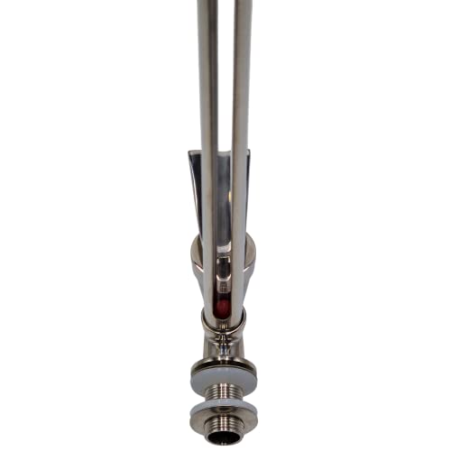 Finerfilters Stainless Steel Spigot Tap with Water Level Sight Glass for 8.5L Systems, Fits British Berkefeld - Image 4
