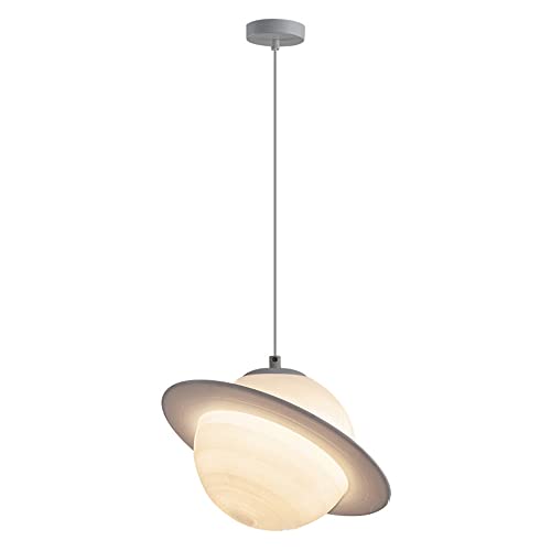 Plafonniers E27 pour chambre d'enfant, lustre moderne en résine et suspension couloir