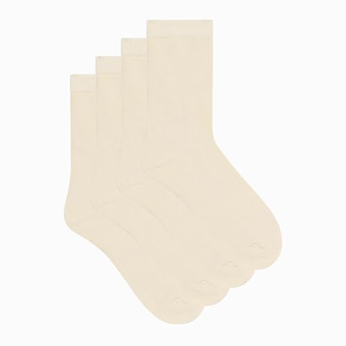 DIM Women - Halbhohe Socken Thermo Fleece x2 | Innen warm & weich | Atmungsaktive Baumwolle | OEKO-TEX zertifiziert.