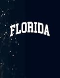 Photo Gallery florida - throwback design - classic notebook 130 pages / large 8.5 x11 Photo Gallery florida - throwback design - classic notebook 130 pages / large 8.5 x11