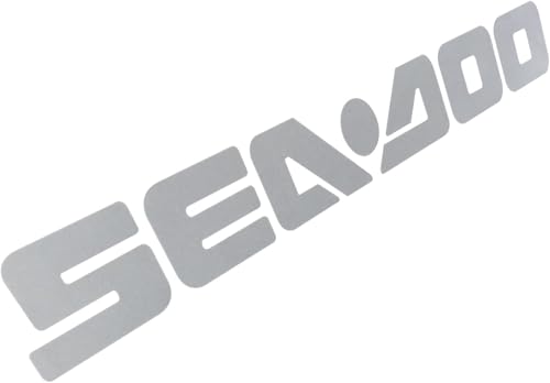 Image of 2Pc Sea Doo Seadoo Decals Stickers Fit for Boat Outboard Motor (White)