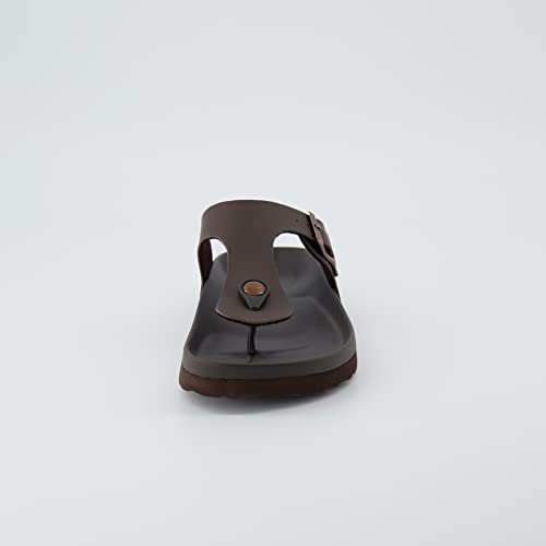 CUSHIONAIRE Women's Louie soft footbed Sandal with +Comfort3