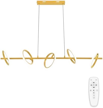 Luminária Pendente de LED Moderna e Regulável, Luminária Pendente...