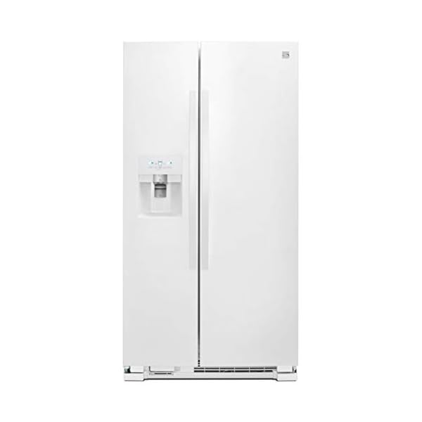 Kenmore 36″ SidebySide Refrigerator with Ice System and 25 Cubic Ft