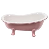 HOODANCOS Cuenco de Postre de Cerámica 200ml Diseño Bañera Adorable, Tazón Pequeño Multiusos para Yogur, Helado y Ensaladas, Color Aleatorio, Adecuado para Cocina y Comedor Color Aleatorio