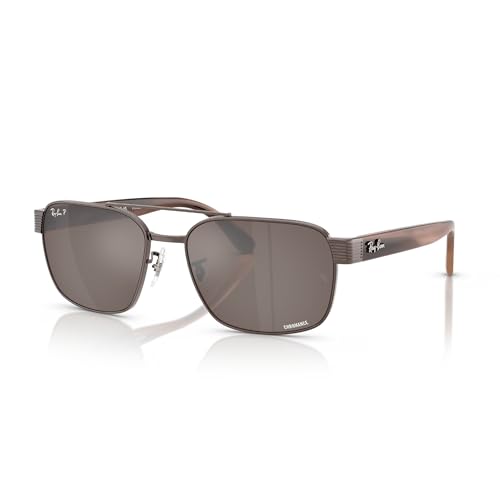 Image of Ray-Ban RB3751CH Polarized Square Sunglasses for Men for Women