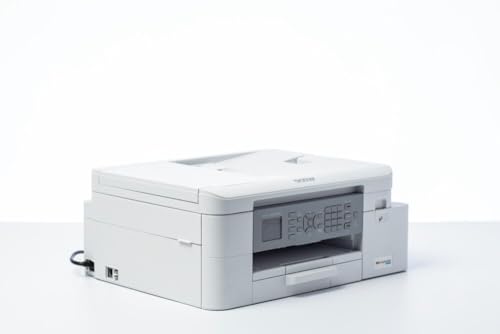 Brother MFCJ4340DWREM2 4-in-1-Multifunktionsdrucker Farbtintenstrahldrucker, A4-Format, Wireless-Konnektivität, automatischer beidseitiger Druck, Toner 15.000 Seiten Schwarz, 6.500 Seiten Cyan,