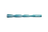 IOMIC(イオミック) ゴルフグリップ　Sticky Opus3 バックライン有 スカイブルー Art Grip Series ベース：スカイブルー×ホワイト　エンド：ホワイト M60