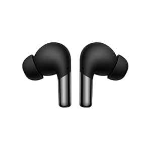 OnePlus Buds Pro – Draadloze hoofdtelefoon met tot 38 uur batterijduur en Smart Adaptive Noise Cancellation – Mat Zwart