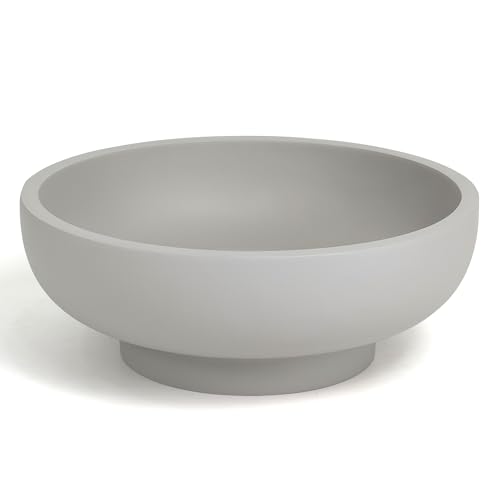 YMXYJM Large Decorative Concrete Bowl, Modern Handicraft Bowls for Home