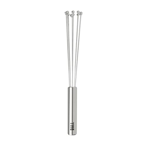 Tovolo 10 Stainless Steel Ball Whisk for Mixing, Stirring and Whipping Dry or Wet Ingredients