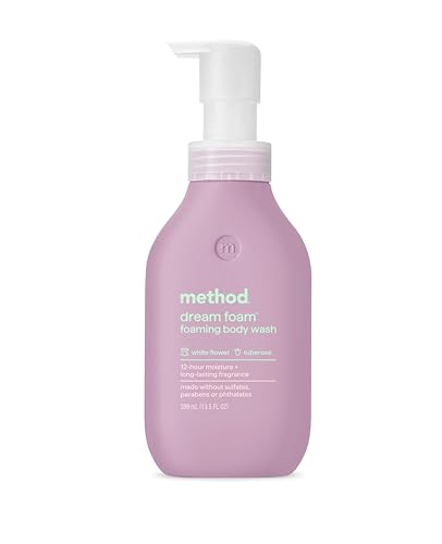 Method Dream Foam Foaming Body Wash White Flower + Tuberose 13.5 oz