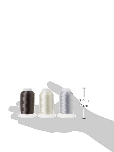 DecoBob hilo de poliéster 80wt set 3 colores miniatura 4
