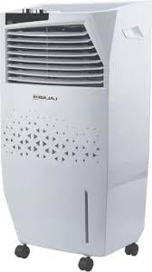 BAJAJ Shield Skive Nios Tower Air Cooler, 36L Tank Capacity, White