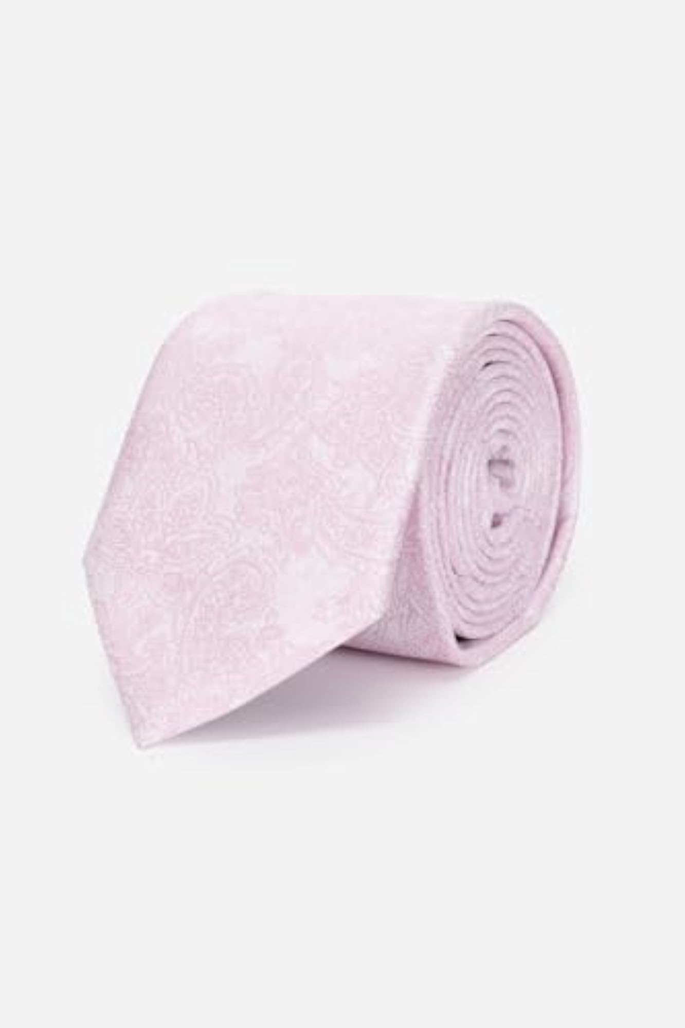 Men's Pink Party Tie with Pocket Square & Cufflinks
