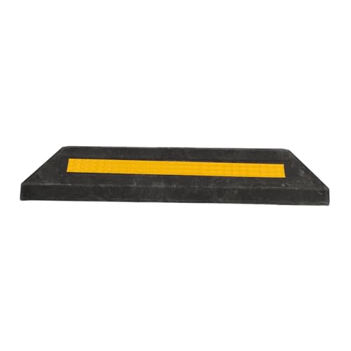 SEWOART Rubber Wheel Chock for Rvs and Trailers Durable Parking Space Limiter Non Slip Design for Vehicle Stability Portable and Lightweight for Easy Use for Tire Chocking