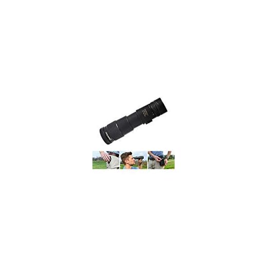 Compact Monocular for Adults, Monocular Scope. Super Lightweight (only 0.35lbs) with 8-24x high Powered Magnification. Hunting Monocular, Monoscope Pocket Scope (M6)