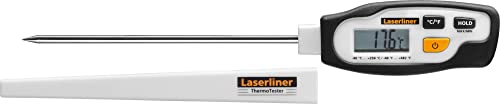 Umarex Laserliner ThermoTester Temperaturmessgerät (digitales Thermometer, LC-Display, für Küche / Grill + Gastronomie, Min./Max.-Anzeige) 082.030A