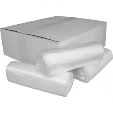 Trash Can Liner Wholesale 1000 Count Garbage Bags on Perforated Roll 10-15 Gallon Multipurpose for Office Bathrooms Business Home Commercial and industrial needs (24